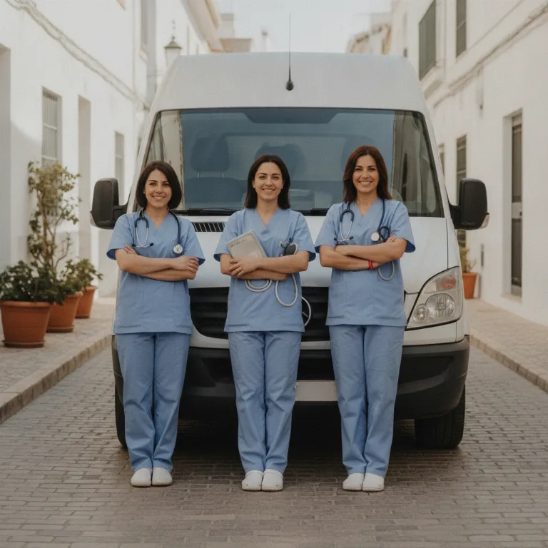 Matrona equipo en Castelldefels